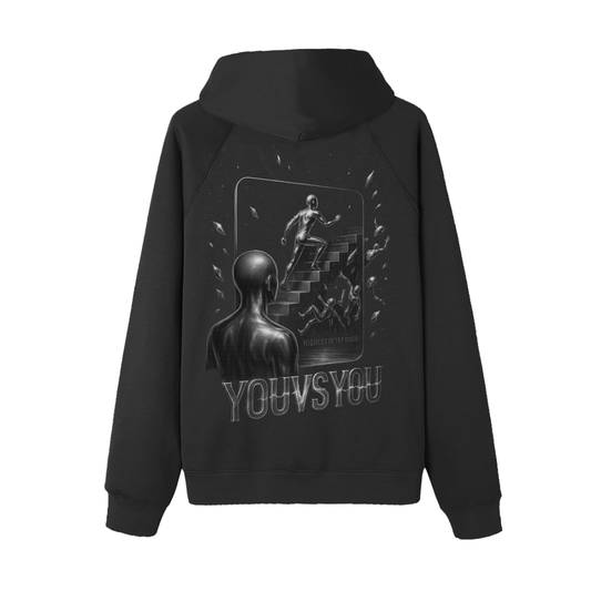 HITR. ‘YOU VS YOU’ Black Hoodie