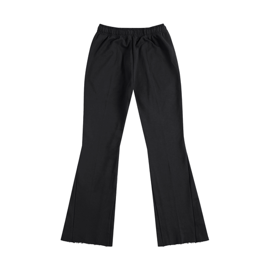 HITR. ‘Cherry Blossom’ Black Flared Sweatpants