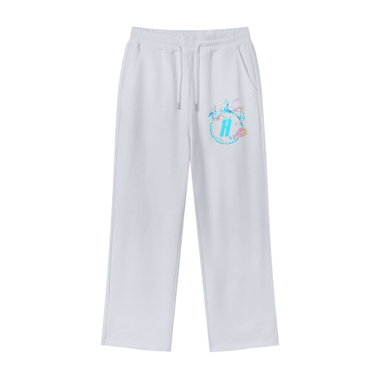HITR. ‘Head in Clouds’ White Sweatpants